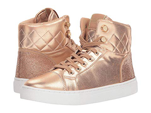 guess rose gold shoes