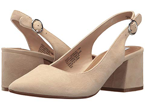 steve madden nude suede heels