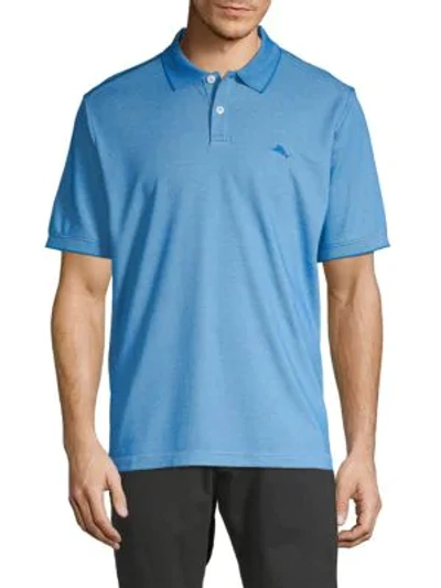 Shop Tommy Bahama Classic Short-sleeve Polo In Download Blue
