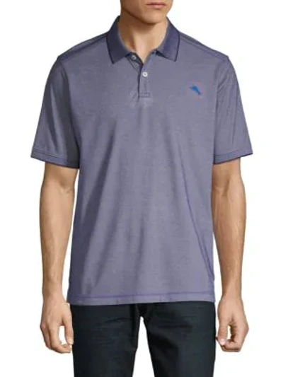 Shop Tommy Bahama Classic Short-sleeve Polo In Throne Blue