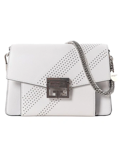 Shop Givenchy Gv3 Clutch In White
