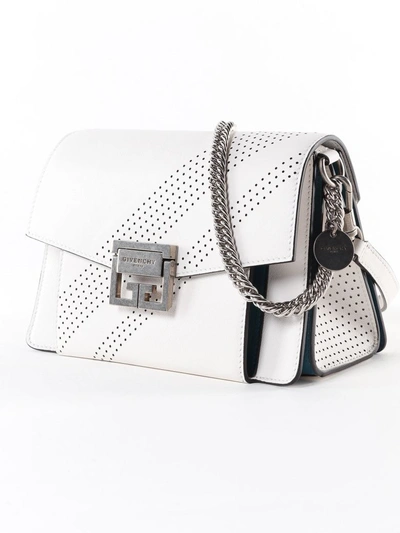 Shop Givenchy Gv3 Clutch In White