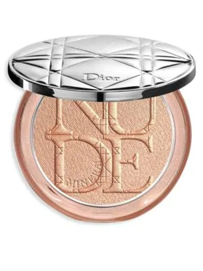 Shop Dior Skin Nude Luminizer Shimmering Glow Powder In Bronze