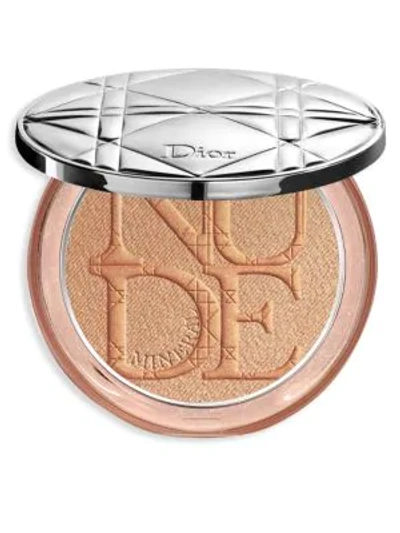 Shop Dior Skin Nude Luminizer Shimmering Glow Powder In Bronze