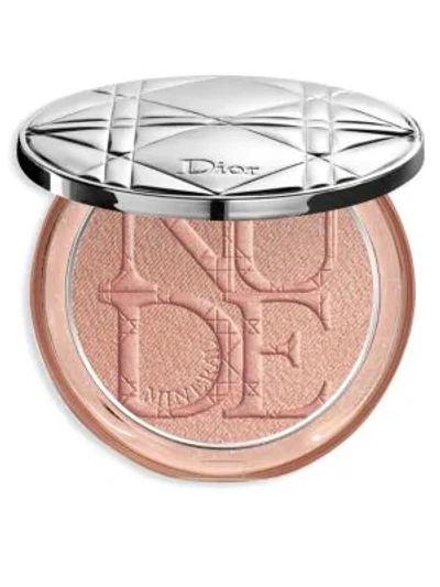 Shop Dior Skin Nude Luminizer Shimmering Glow Powder In Bronze
