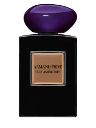 Shop Armani Prive Women's Cuir Amethyste Eau De Parfum