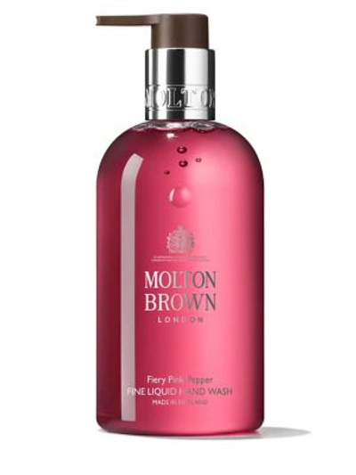 Shop Molton Brown Women's Fiery Pink Pepper Fine Liquid Hand Wash