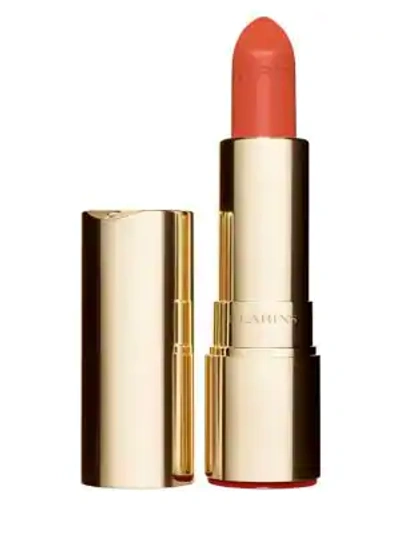 Shop Clarins Women's Joli Rouge Velvet Matte Lipstick In Orange