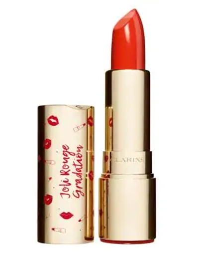 Shop Clarins Limited Edition Joli Rouge Gradation Lipstick In 801 Coral Gradation