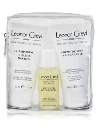 Shop Leonor Greyl Luxury Travel Kit For Colored & Highlighted Hair