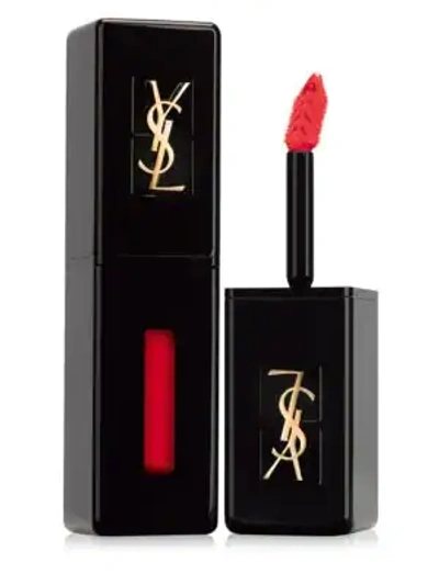 Shop Saint Laurent Vinyl Cream Lip Stain In Red