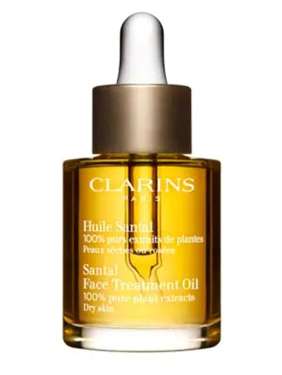 Shop Clarins Women's Santal Soothing & Hydrating Natural Face Treatment Oil