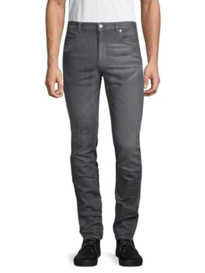 Shop Maison Margiela Classic Skinny-fit Jeans In Grey