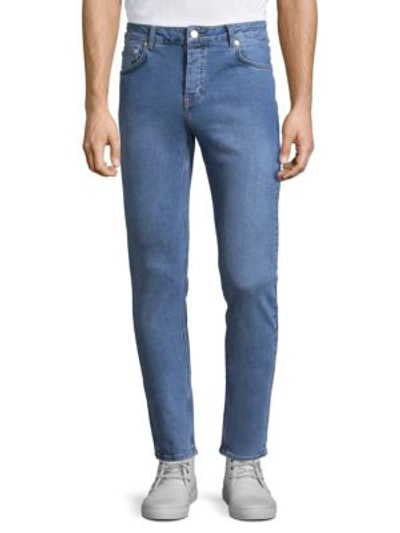 Shop Wesc Alessandro Skinny Jeans In Averg Blue