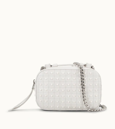 Shop Tod's Crossbody In Leather In White