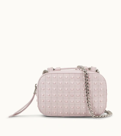 Shop Tod's Crossbody In Leather In Pink