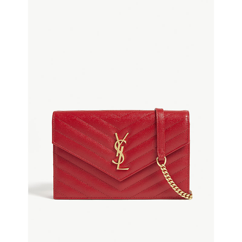 ysl wallet on chain red