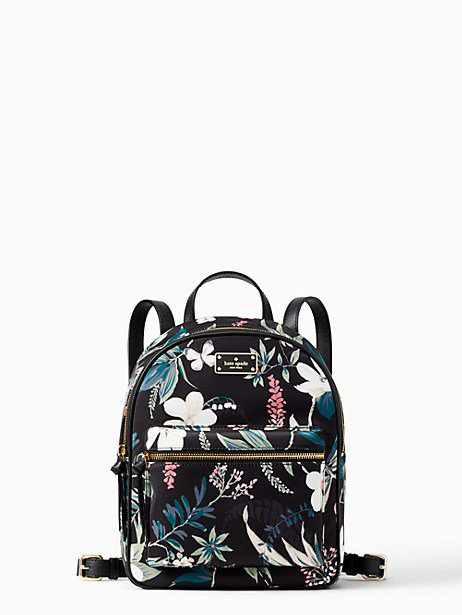 kate spade botanical backpack