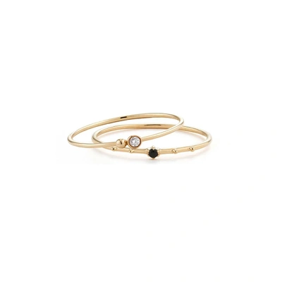 Shop Edge Of Ember Sparkly Ring Stacking Set