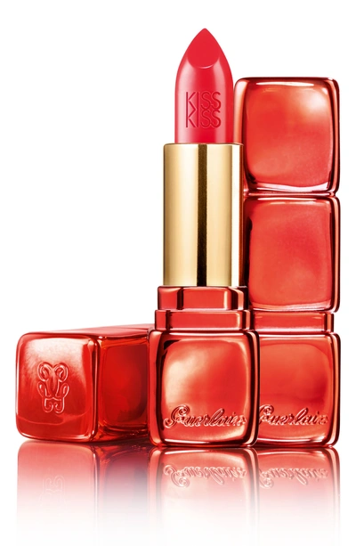 Shop Guerlain Lunar New Year Kisskiss Creamy Shaping Lipstick In 325 Rouge Kiss