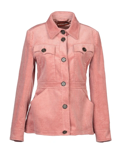 Shop Alexa Chung Jackets In Pink