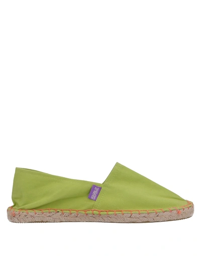 Shop Colors Of California Espadrilles In Light Green