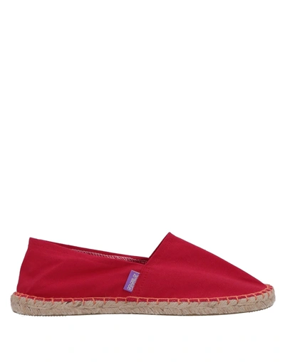 Shop Colors Of California Espadrilles In Red