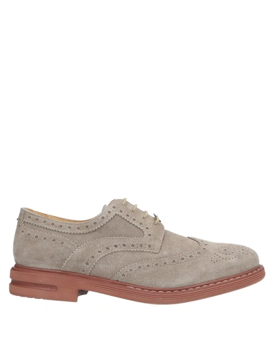 Shop Brimarts Laced Shoes In Light Grey