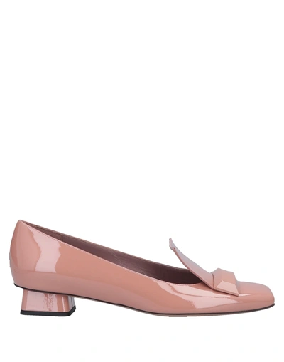 Shop Rayne Loafers In Pastel Pink