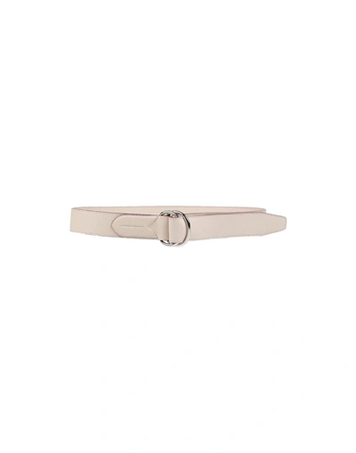 Shop Bally Regular Belt In Ivory