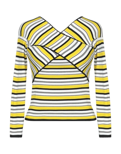 Shop Patrizia Pepe Woman Sweater Yellow Size 1 Viscose, Polyamide