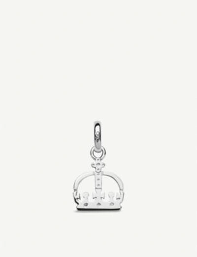 Shop Links Of London Ascot Sterling Silver Crown Charm