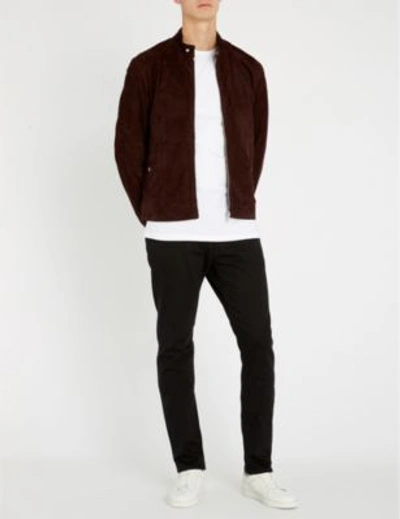 Reiss jacob suede best sale jacket