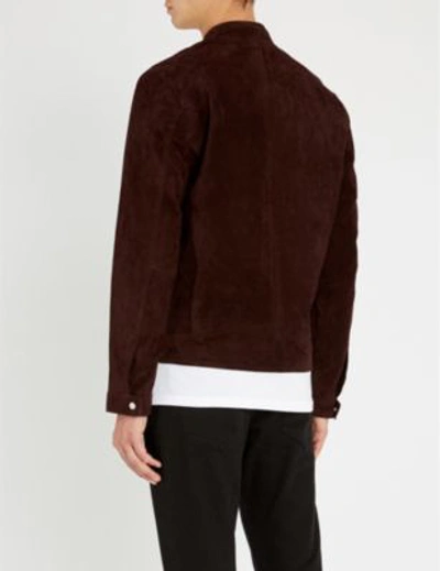 Reiss jacob suede best sale jacket