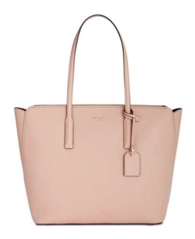 Shop Kate Spade New York Margaux Large Tote In Pale Vellum/gold