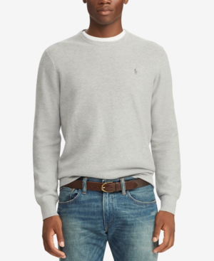 ralph lauren men's crew neck sweater