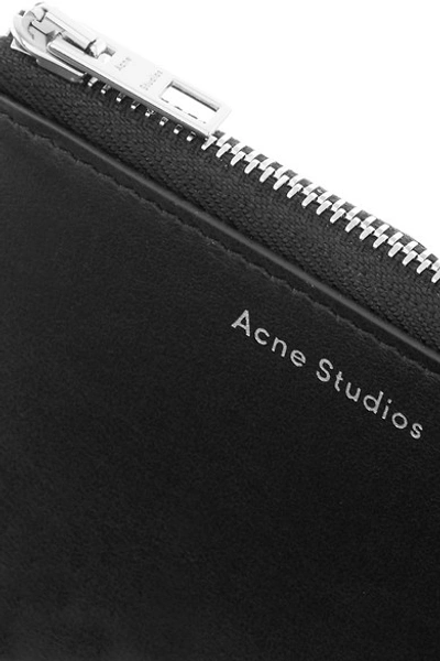 Shop Acne Studios Garnet S Leather Wallet In Black