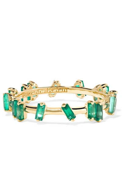 Shop Suzanne Kalan 18-karat Gold Emerald Ring