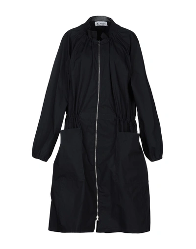 Shop Barena Venezia Coat In Dark Blue