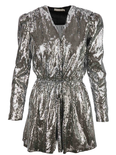 Shop Amen Minidress In Silver