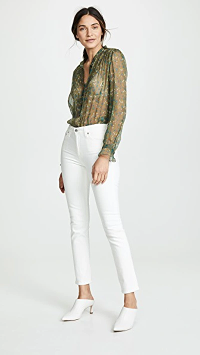 Mari Slim Straight Jeans