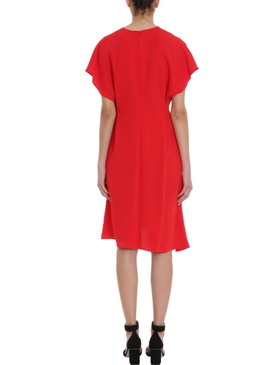 Shop Kenzo Loose-fit Midi Dress In Red