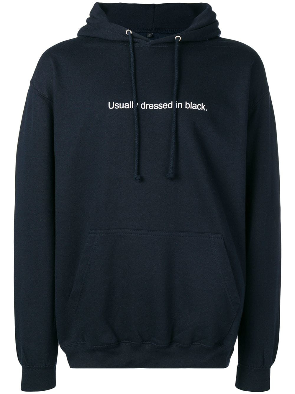 famt usually dressed in black
