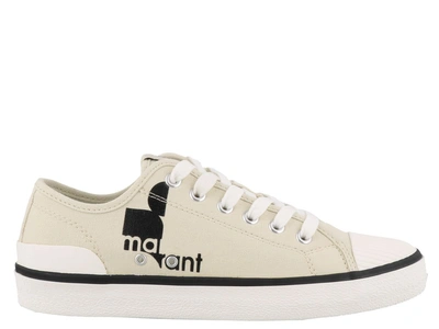 Shop Isabel Marant Binkoo Sneakers In Chalk