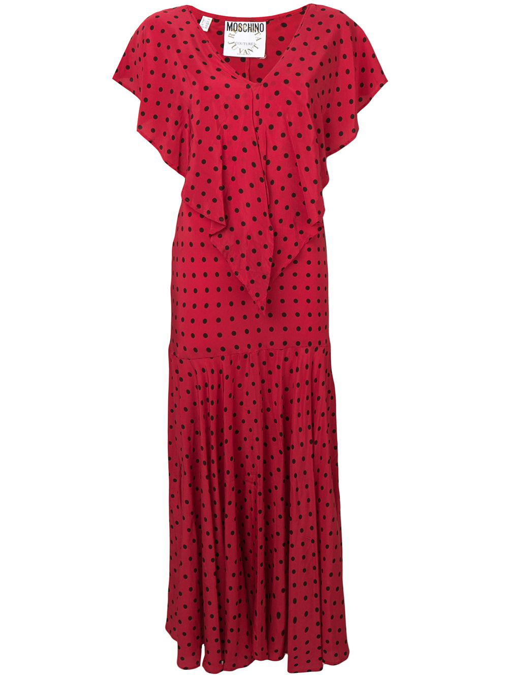 moschino polka dot dress