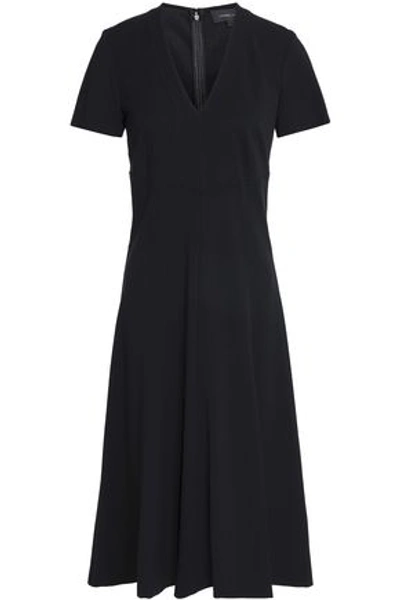 Shop Derek Lam Woman Pleated Cady Dress Black