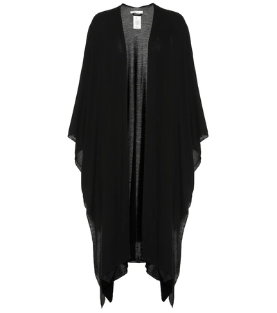 Shop The Row Hern Wool And Cashmere Cape In Black