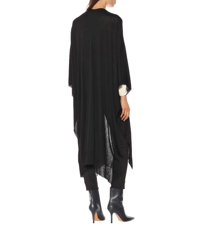 Shop The Row Hern Wool And Cashmere Cape In Black