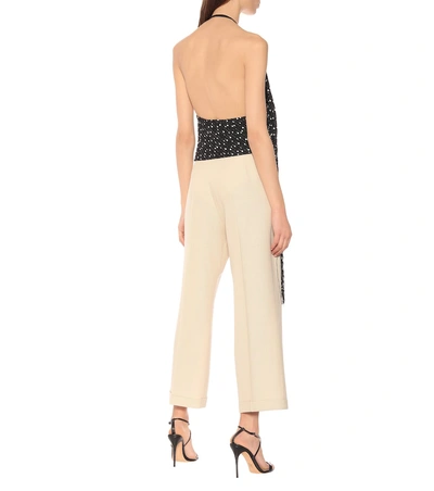 Shop Jacquemus Le Haut Valoria Woven Top In Black