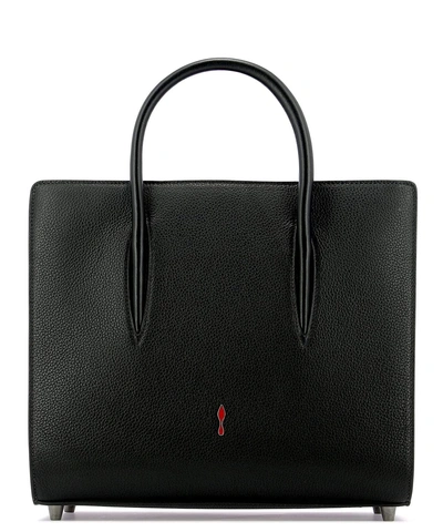Shop Christian Louboutin Medium Paloma Tote Bag In Black
